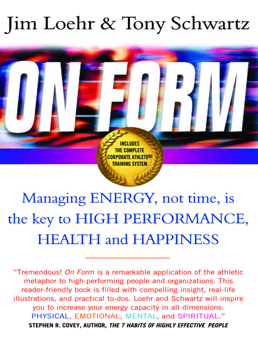 Title details for On Form by Jim Loehr - Wait list